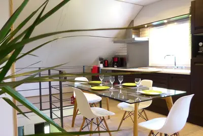 Image de Cosy Loft : new, quiet, garden, Bbq, river, pkg. . . Milly-la-Foret