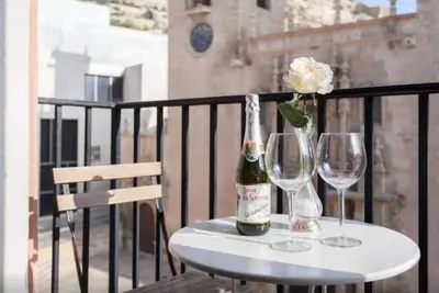 Image de Apt. Père Noël, la vieille ville, 3 à la plage