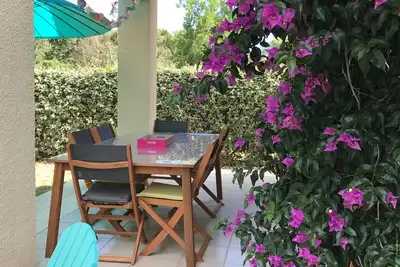 Image de Villa dans résidence avec piscine, tennis et direct à la plage en Corse