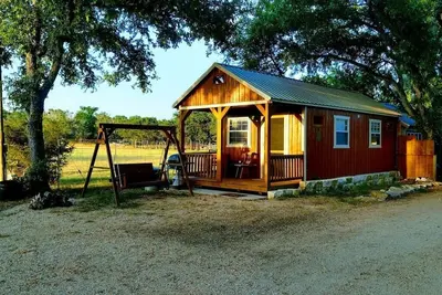 Image de Casita Blu Cabin 6 Avec Accès sur la Rivière Guadalupe