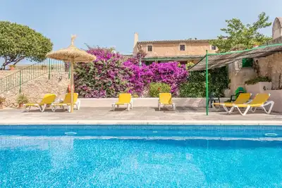Image de Villa Ă Felanitx avec piscine, barbecue, 3 chambres Ă coucher, 3 salles de bain et wifi.