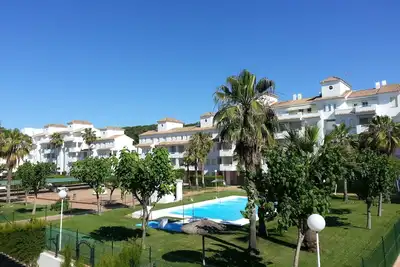 Image de Lovely apartment 300 meters from the beach, modern, with 3 bedrooms, swimming pool