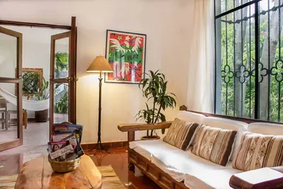 Image de Villa Xochimilco - Maison coloniale mexicaine - Très bien situé, parfait pour les familles - Piscine