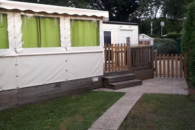 Image de Mobilhome climatisé 6/8 plac. terrasse couverte 2 Sdb Parc Siblu Les Charmettes