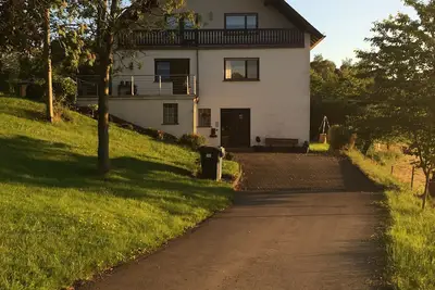 Image de maison de vacances idyllique dans l'Eifel
