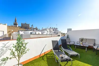 Prime location  apartm with terrace. Arfe Terrace