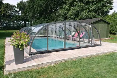 Image de Charming private heated pool cottage near Dinan, Dinard, St Malo, mt St mi