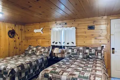 Image de The Black Bear Inn The Wolf Den pour 4 personnes Propre, confortable! Plat Wi-Fi