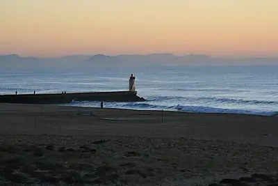 Image de <--Direct sur cette  Plage, lumineux; Vue Mer. T2*****42m2+Terrasse+garage Wifi