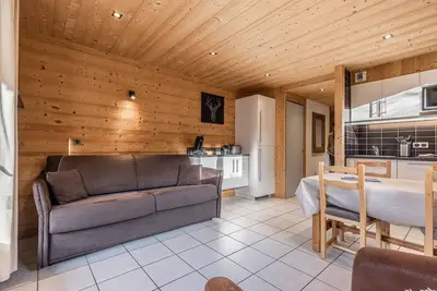 Image de La Duche 101 appartement 2 pers, à 400 m des pistes de ski du Grand Bornand
