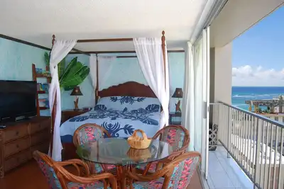 Ocean View Studio - Polu Hale - 2 min à pied de la plage