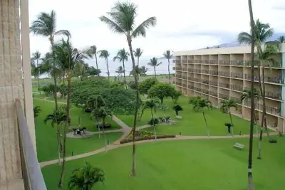 Image de Spécial! Maui Sunset 502b, 1 Br, 2 Ba avec vue partielle sur la mer