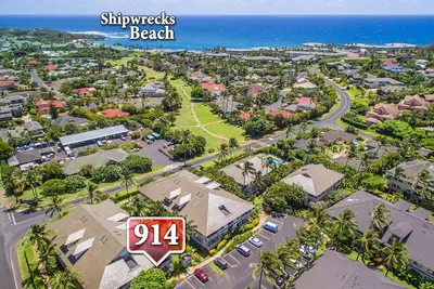 Image de Regency # 914: 2 Bdrm, Central A / C Condo. Promenade facile à la plage de Poipu