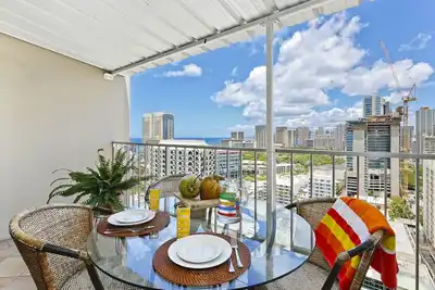 Grand Penthouse 1 Chambre avec Washlets, WiFi, Ac, un Parking - 6 personnes