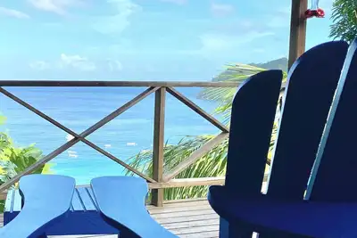 Image de Bella Vista est situé dans le magnifique village de Charlotteville, Tobago, W. I.