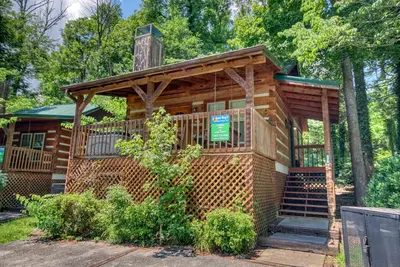Image de Cabine 1 chambre à distance de marche du centre-ville de Gatlinburg et du chariot