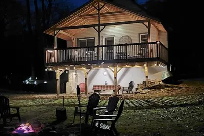 Image de Delaware Riverfront Cabin Ă seulement 90 Miles de New York