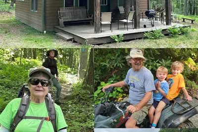 Image de Cabane à ossature bois située à côté du Clarion River & North Country Trail