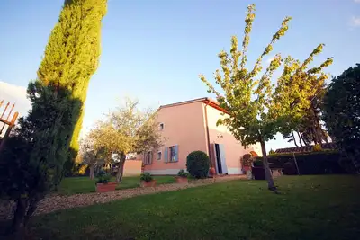 Image de magnifique ferme toscane