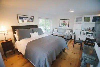 Cottage confortable au Flying Caballos Ranch