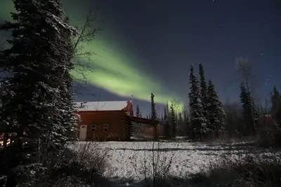 Image de Alaska Aurora Adventures Cabin B<br>Observation des lumières du Nord de classe mondiale