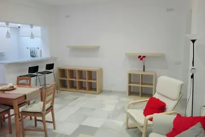 Appartement central avec patio privé