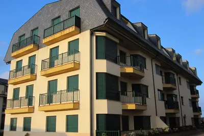 Image de Appartement Barreiros - Plage de Catedrales 5 pers. (2 chambres) vue sur l'estuaire de Foz