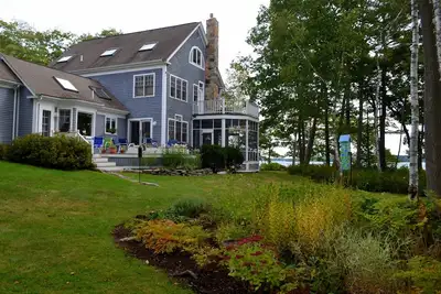 Image de Dramatic Oceanfront House w / Private Swimming Cove & Dock