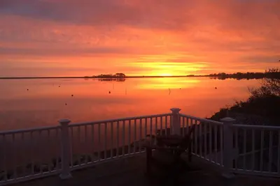 Image de Escapade au bord de l'eau avec une vue magnifique sur l'étang de Sengekontacket