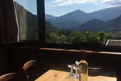 Image de Duplex de 55m2 au cœur de la Nature. Appartement équipé, au calme, avec belle vue
