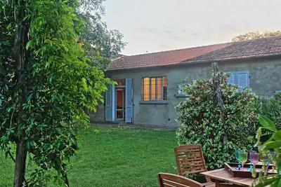 Image de Dépendance de villa entre Arezzo et Cortona, indépendante, 4 places, piscine privée
