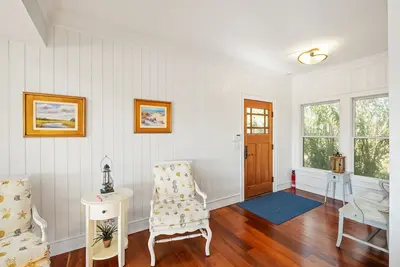 Aquarelle est un refuge Oceanfront 4br / 3ba Bald Head Island avec bain �������� remous!