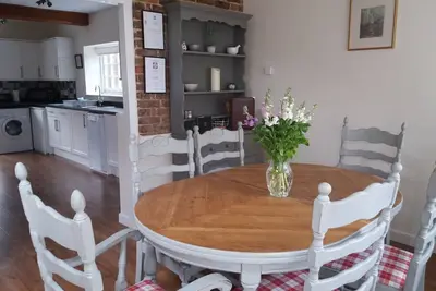 Image de Barley cottage, (greniers Ă grains) dans une ancienne grange convertie Chiddingly, lewes