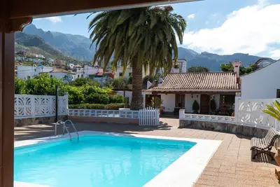 Image de Cottage de charme, piscine privée à Las Vegas par Valsequillo & Wifi Gratuit