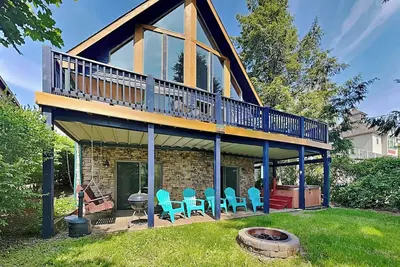 Image de Vues spectaculaires sur le lac et les pistes de ski!