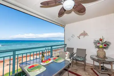 Image de Makani Sands # 203 1brm Beachfront condo avec balcon sur l'océan