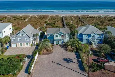 Image de Accueil magnifique piscine face à la mer ~ promenade privée ~ Sugar Sand Beach