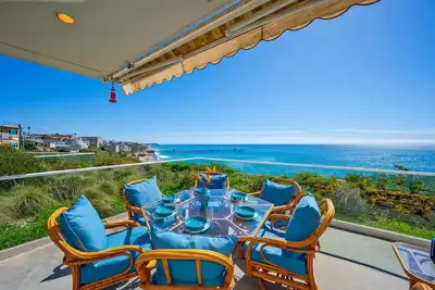 Superbe vue sur l'océan à la maison sur les falaises à San Clemente!