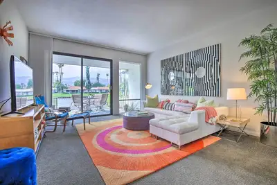 Image de Rancho Mirage Condo sur Fairway w / Resort Amenities!