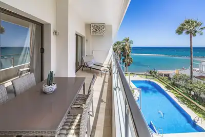 Image de Profitez de la mer. Appartement en 1ère ligne avec accès direct à la plage.
