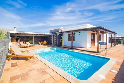 A1 Casas Y Villas juani y juan lanzarote (tomaren) WiFi gratuit