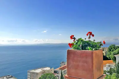 Image de Superbe studio vue mer avec deux terrasses  5 mn de la plage - Casa ArteVida