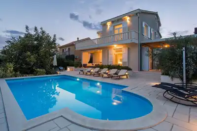 Image de Villa Rotondo-charmante villa avec piscine à quelques pas de la plage