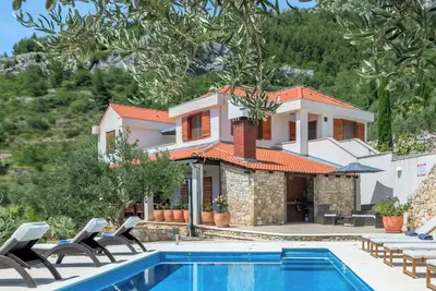 Image de Grande vue sur la mer - Villa de luxe Bobica Split avec piscine privée chauffée