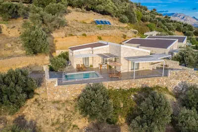 Image de Pyrgos3 Incredible sea view, Private pool, Tavern