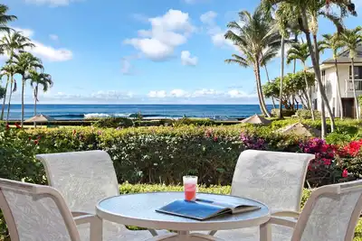 Image de Poipu Kapili # 25: Des Vues Sur L'Oc��An Et Le Coucher Du Soleil À Mourir! Ac Dans La Chambre!