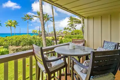 Image de Nihi Kai Villas # 402: Unité Ocean View mise à jour avec climatisation partout. Marchez jusqu'aux plages!