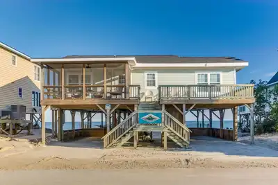 Image de Sunset Lodge South End de Pawleys Island Creek Dock Vues magnifiques de Porches