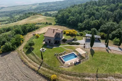 Image de Villa San Michele - Ferme de vacances avec piscine dans la vallée d'Orcia, Toscane