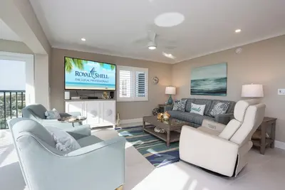 Image de Condo deux chambres Gulf Front, situé au large de Middle Gulf Drive - Sanibel Surfside 117